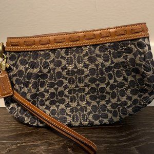 Coach Signature Wristlet